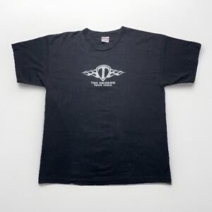 Tim McAmis Racing Long Sleeve T-Shirt 2XL Black Bayside USA Drag Race Graphic